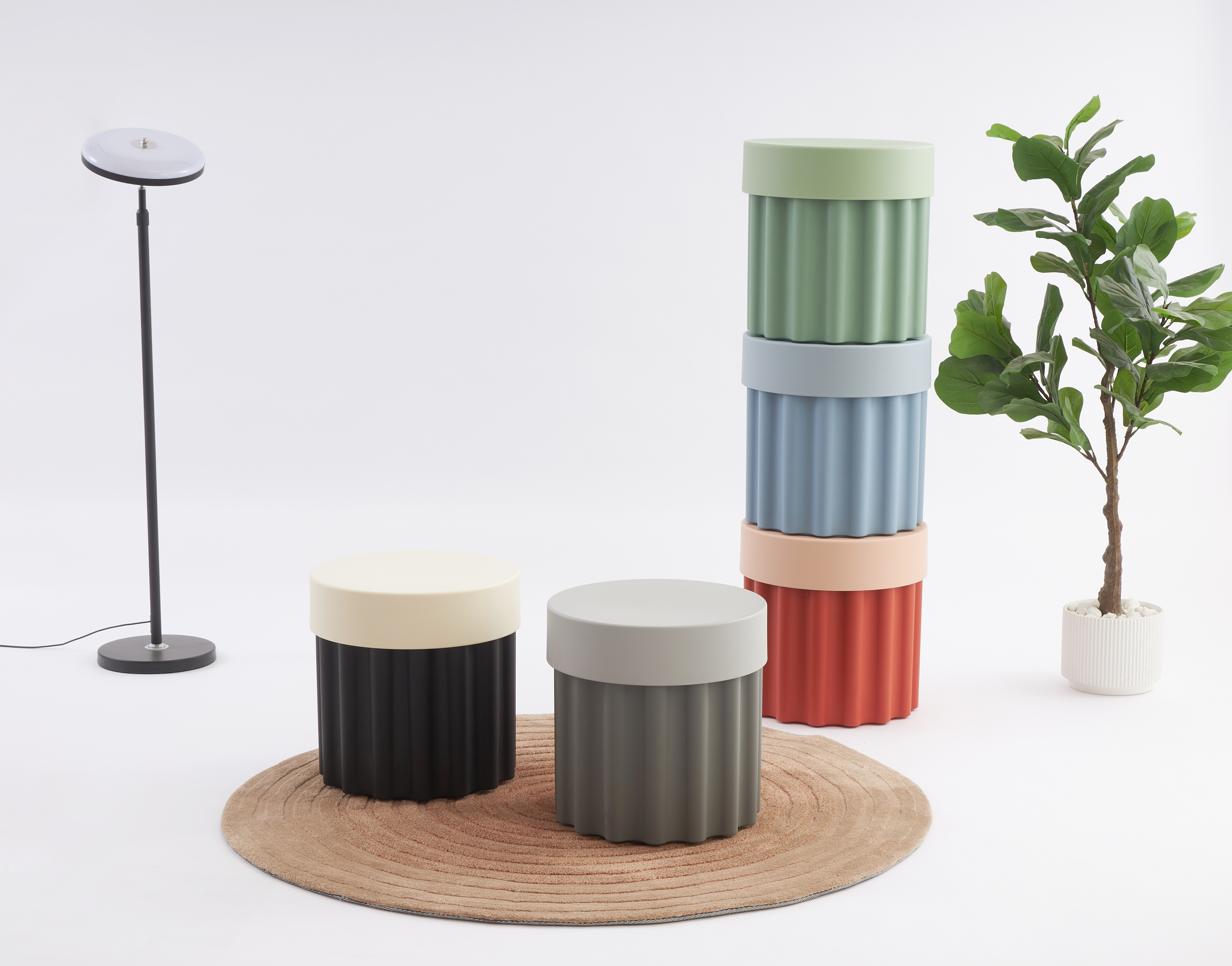 שרפרף /תא אחסון מעוצב דגם U829